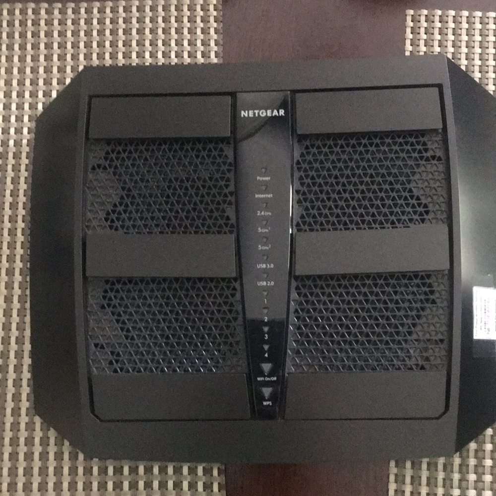 Netgear nighthawk x6 router
